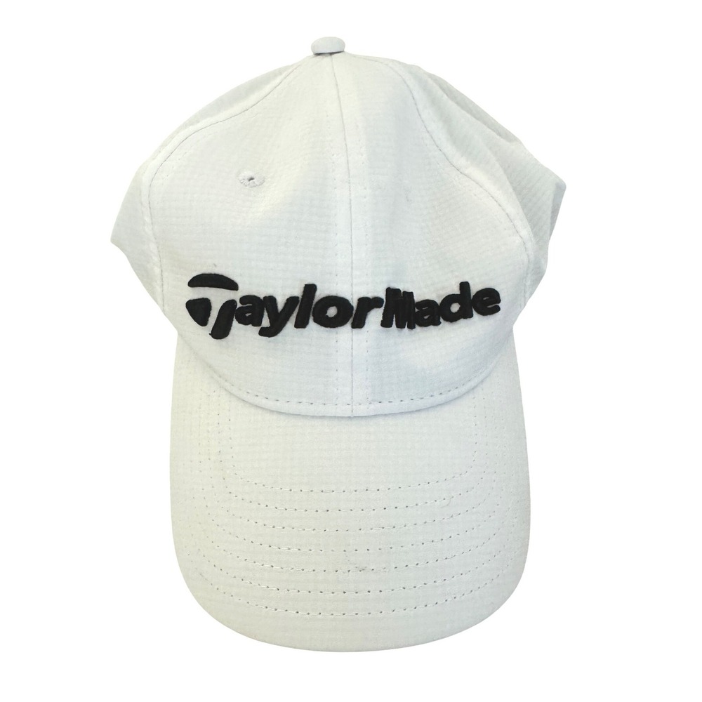 Taylor Made White Embroidered Adjustable Cap